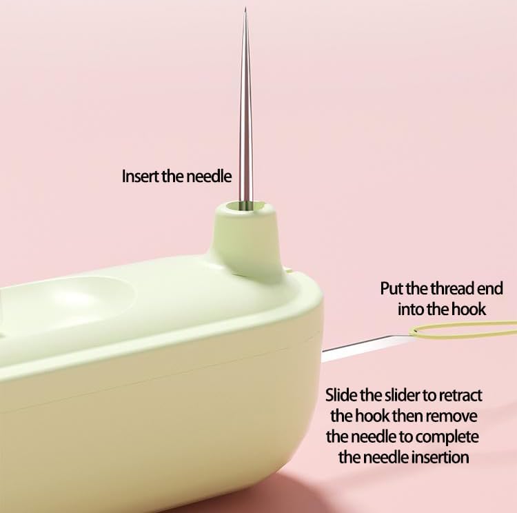 Eptchn 2-in-1 Needle Threader & Seam Ripper Tool