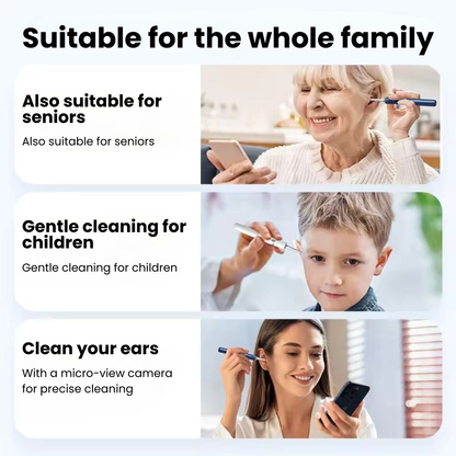 Smart Ear Cleaner – Wireless with Camera (Android/iOS)