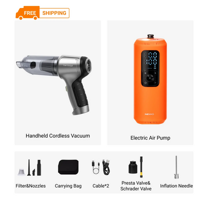 xCool Small Cordless Handheld Car Vacuum Cleaner for Car, Home, Pet
