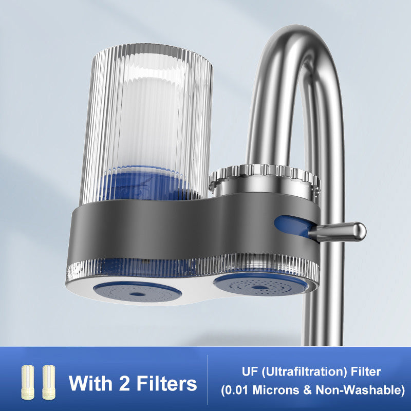 [Special Hot Sale 40%OFF] Removal of Harmful Substances Faucet Water Purifier with Adapters
