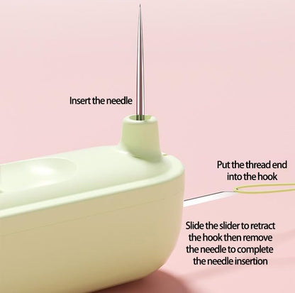 Eptchn 2-in-1 Needle Threader & Seam Ripper Tool