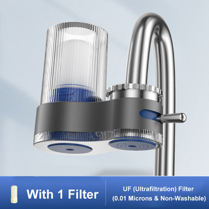 [Special Hot Sale 40%OFF] Removal of Harmful Substances Faucet Water Purifier with Adapters